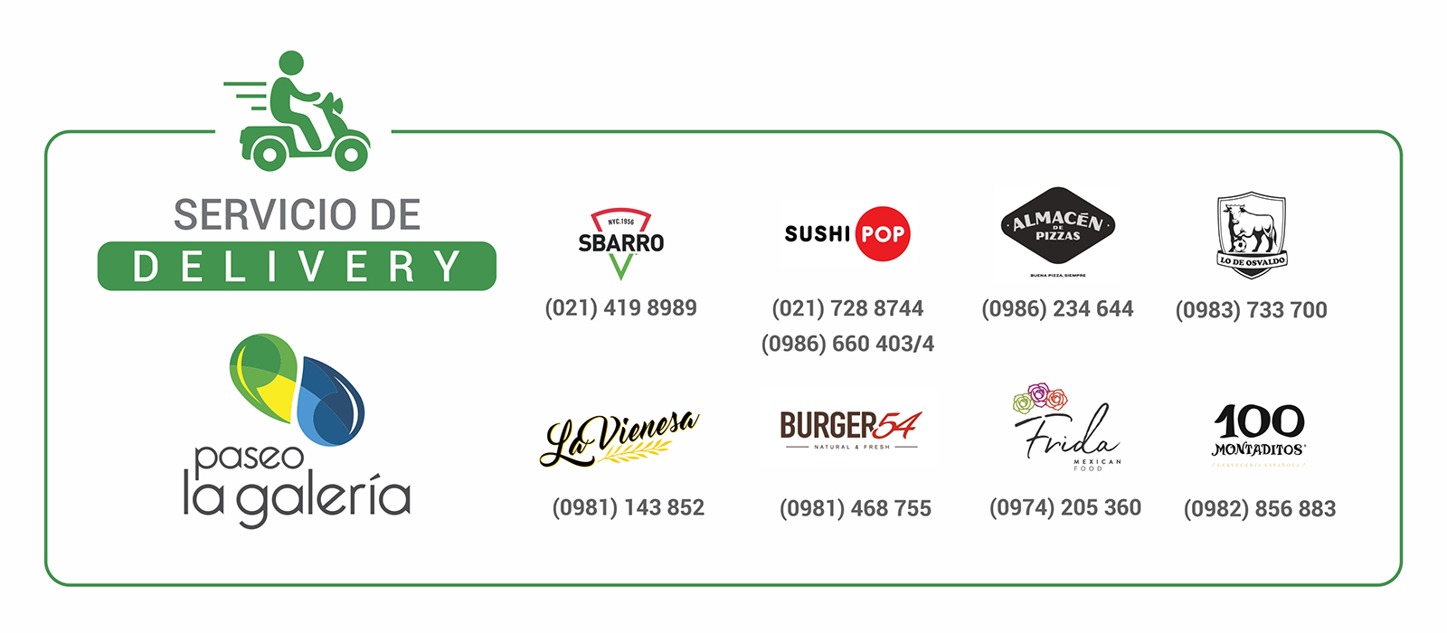 Servicio de Delivery